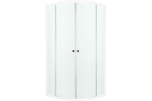 Душевой уголок Damixa Origin Evo 82G-301-080WT 80х80 см четверть круга, двери раздвижные