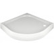 Душевой уголок Damixa Origin Evo 82G-301-080WT 80х80 см четверть круга, двери раздвижные