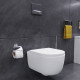 Унитаз подвесной Damixa Sirius DX86C1700SC с микролифтом, белый, овальный, 36x49 см