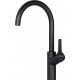 Смеситель Damixa Eclipse DX310720300 для кухонной мойки, чёрный, однорычажный, черный