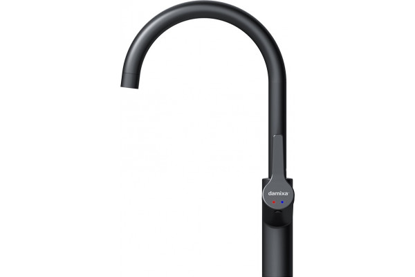 Смеситель Damixa Eclipse DX310720300 для кухонной мойки, чёрный, однорычажный, черный
