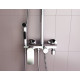 Душевая стойка Damixa Apollo DX220910000 хром штанга 101 см, шланг пластиковый 150 см
