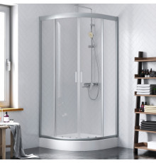Душевой уголок Damixa Skyline DX35WG-301-090MT четверть круга, двери раздвижные