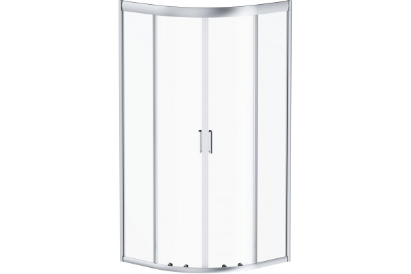 Душевой уголок Damixa Skyline DX35WG-301-090MT четверть круга, двери раздвижные