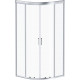 Душевой уголок Damixa Skyline DX35WG-301-090MT четверть круга, двери раздвижные