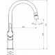 Смеситель для кухни Damixa Eclipse DX310722000 однорычажный, хром