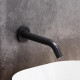 Смеситель для раковины Damixa Scandinavian Pure 360270300 С ВНУТРЕННЕЙ ЧАСТЬЮ черный сенсорный, длина излива 23.36 см