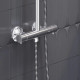 Душевая стойка Damixa Jupiter 977800000 хром штанга 145 см, шланг 150 см