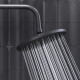 Душевая стойка Damixa Jupiter 977800300 черная матовая цвет черный, штанга 145 см