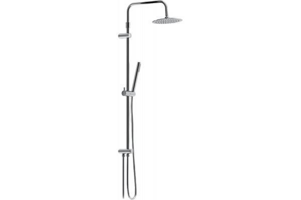 Душевая стойка Damixa Scandinavian Pure 936000000 хром штанга 145 см, шланг пластиковый 175 см