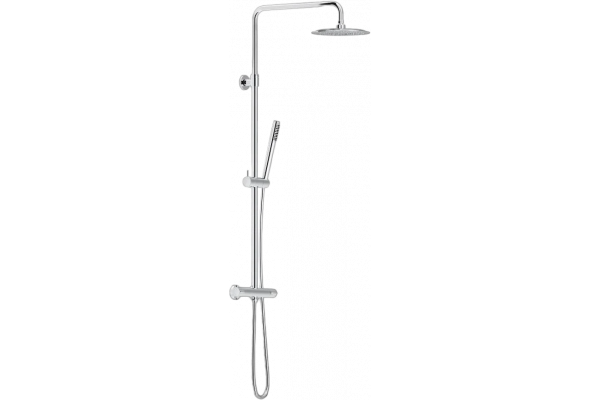 Душевая стойка Damixa Scandinavian Pure 936800000 хром штанга 145 см, шланг пластиковый 175 см