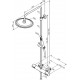 Душевая стойка Damixa Scandinavian Pure 936800000 хром штанга 145 см, шланг пластиковый 175 см