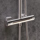 Душевая стойка Damixa Scandinavian Pure 936800000 хром штанга 145 см, шланг пластиковый 175 см