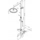 Душевая стойка Damixa Scandinavian Pure 936740300 черный матовый штанга 145 см, шланг пластиковый 175 см