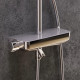 Душевая стойка Damixa Scandinavian Pure 936760000 хром штанга 145 см, шланг пластиковый 175 см