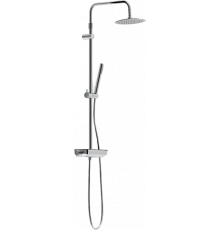 Душевая стойка Damixa Scandinavian Pure 936750000 хром штанга 145 см, шланг пластиковый 175 см