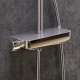 Душевая стойка Damixa Scandinavian Pure 936750000 хром штанга 145 см, шланг пластиковый 175 см