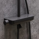 Душевая стойка Damixa Scandinavian Pure 936730300 черная матовая цвет черный, штанга 145 см