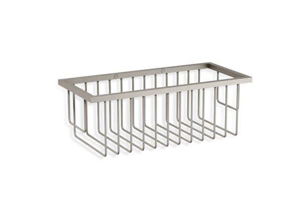 Decor Walther WA WND1 Корзина универсальная 26x12x9.5см для душа подвесная цвет: никель сатинированный ЗАКАЗ ПО ЗАПРОСУ 0703276
