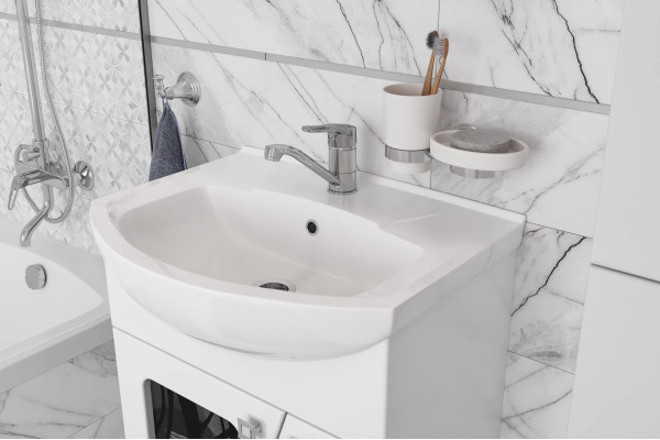 Смеситель Decoroom SO21 SO21012 для раковины однорычажный, хром
