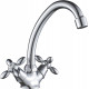 Смеситель Decoroom SO53 SO53012 для раковины двухвентильный, хром
