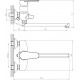 Смеситель Decoroom SO72 SO72043 универсальный однорычажный, хром