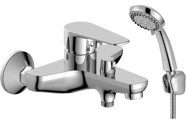 Смеситель Decoroom SO72 SO72036 для ванны с душем, однорычажный, хром