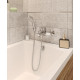 Смеситель Decoroom SO72 SO72036 для ванны с душем, однорычажный, хром