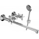 Смеситель Decoroom SO52 SO52043 универсальный двухвентильный, хром