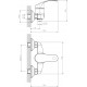 Смеситель для душа Decoroom SO71 SO71055 однорычажный, хром