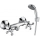 Смеситель для душа Decoroom SO54 SO54055 двухвентильный, хром