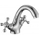 Смеситель для раковины Decoroom SO54 SO54011 двухвентильный, хром