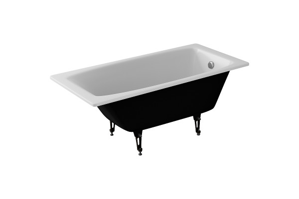 Чугунная ванна Delice Repos 150x70 DLR_220507 прямоугольная, объем 170 л.