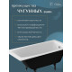 Чугунная ванна Delice Repos 150x70 DLR_220507 прямоугольная, объем 170 л.
