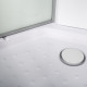 Душевая кабина Deto L902REL 120 x 80 см, с крышей, с электрикой, прямоугольная-асимметричная, поддон низкий
