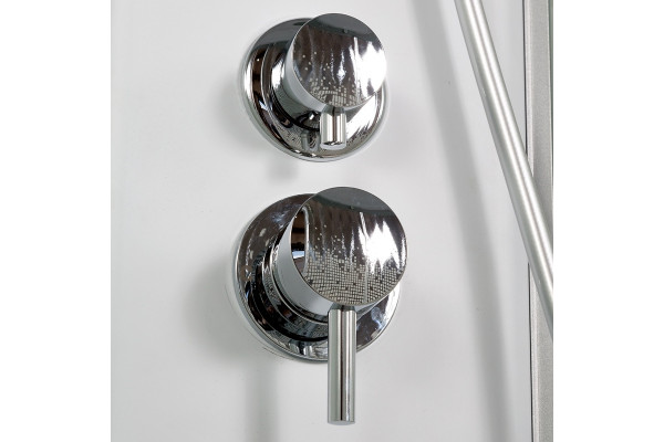 Душевая кабина Deto L720LN 120 x 80 см, без крыши, прямоугольная-асимметричная, поддон средний