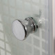 Душевая кабина Deto L720LN 120 x 80 см, без крыши, прямоугольная-асимметричная, поддон средний