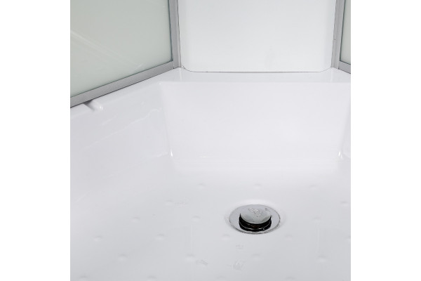 Душевая кабина Deto L720LN 120 x 80 см, без крыши, прямоугольная-асимметричная, поддон средний