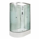 Душевая кабина Deto L 720RN 120 x 80 см, без крыши, прямоугольная-асимметричная, поддон средний