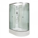 Душевая кабина Deto L720LNGM с гидромассажем 120 x 80 см, без крыши, прямоугольная-асимметричная, поддон средний
