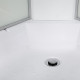 Душевая кабина Deto L720LNGM с гидромассажем 120 x 80 см, без крыши, прямоугольная-асимметричная, поддон средний