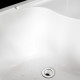 Душевая кабина Deto L810EL BLACK с электрикой 100 x 100 x 215 см, четверть круга, поддон глубокий