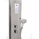 Душевая кабина Deto Z Z122 Espoo 120 x 90 x 220 см с подсветкой, хром, прямоугольная, поддон низкий