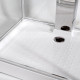 Душевая кабина Deto Z Z122 Espoo 120 x 90 x 220 см с подсветкой, хром, прямоугольная, поддон низкий