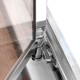 Душевая кабина Deto Z Z122 Espoo 120 x 90 x 220 см с подсветкой, хром, прямоугольная, поддон низкий