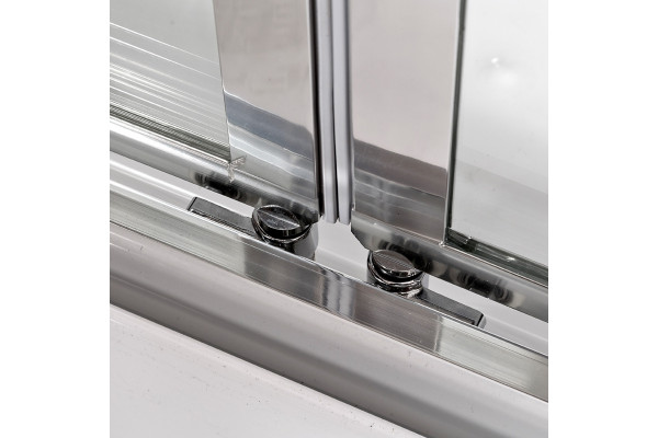 Душевая кабина Deto Z Z122 Espoo 120 x 90 x 220 см с подсветкой, хром, прямоугольная, поддон низкий