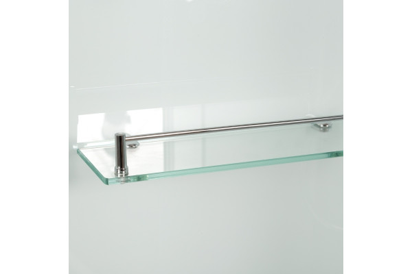 Душевая кабина Deto D D102S+ эл. L 120 x 80 см, с крышей и электрикой, прямоугольная-асимметричная, поддон низкий