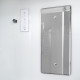 Душевая кабина Deto D D119S LED 110 x 90 см, с крышей и LED подсветкой, прямоугольная, поддон низкий
