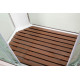 Душевая кабина Deto Em EM1512 R гм-эл 120 x 80 см, с крышей, с электрикой, с гидромассажем, прямоугольная-асимметричная, поддон низкий