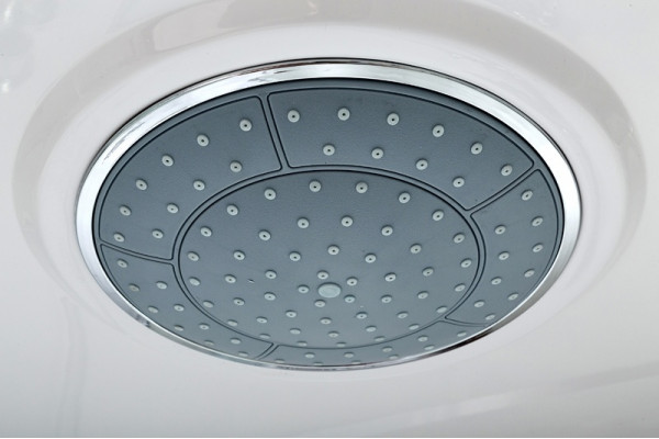 Душевая кабина Deto Em EM1512 R LED 120 x 80 см, с крышей, с Led подсветкой, прямоугольная-асимметричная, поддон низкий